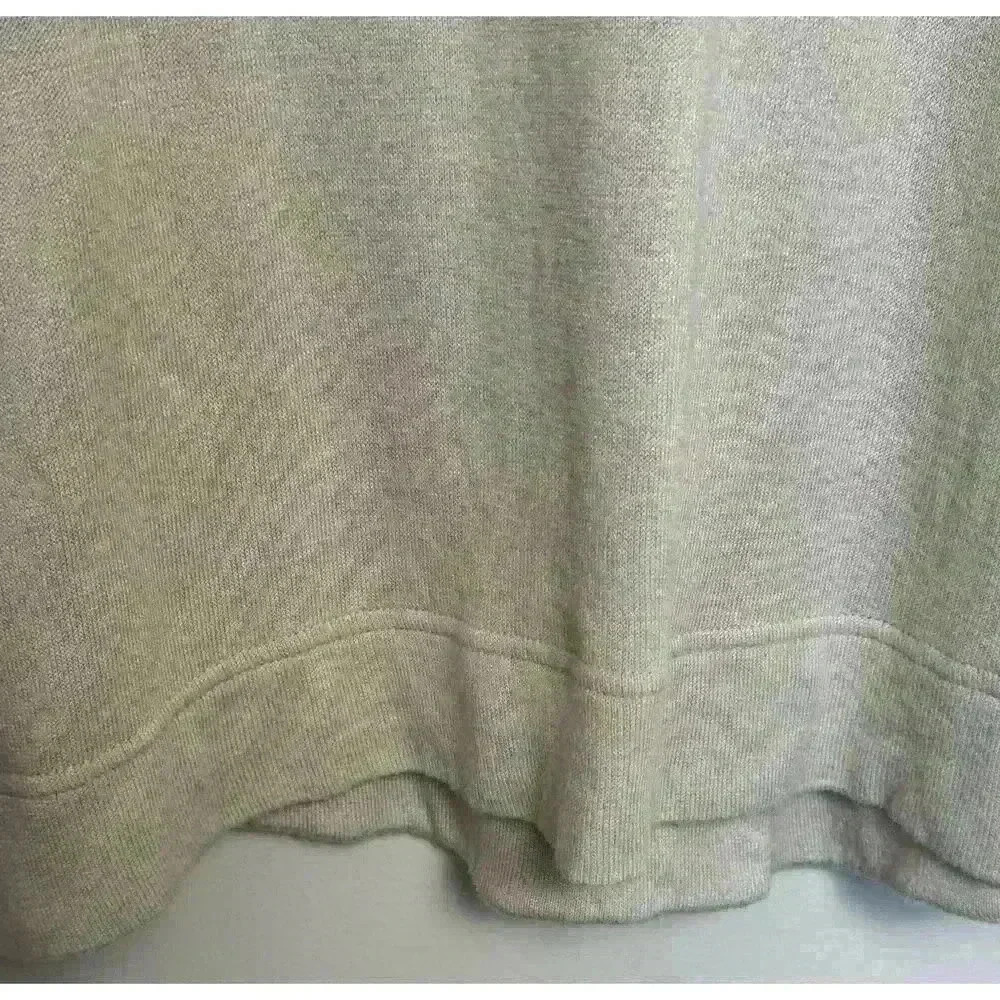 SOUTHCOTT Cream Oatmeal Color Long Sleeve Shirt Women S Very Soft Tunic Crew - Picture 4 of 11